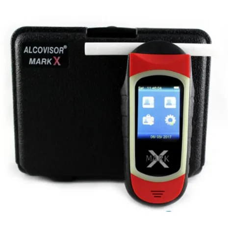Alcovisor Mark X Alcohol Breathalyser with the case Alcovisor Mark X Alcohol Breathalyser with the case