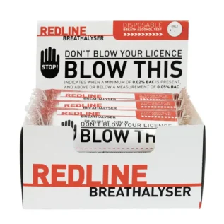 Redline Crystals – disposable Alcohol Tester (PK 5)