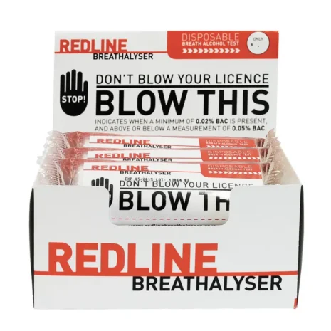 Redline Crystals – disposable Alcohol Tester (PK 5)