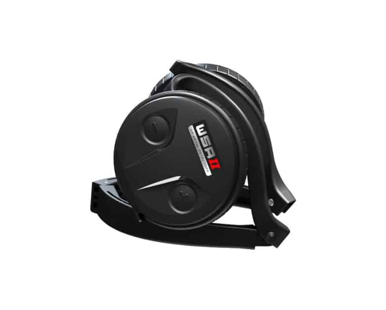 The XP WSA 2 Headphone - Folded | The new wireless headphones for the XP DEUS 2 Fast Multi-Frequency Metal Detector