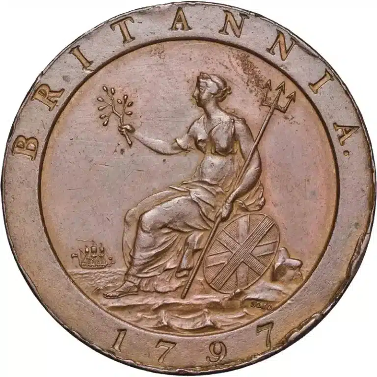 Cartwheel Penny 1797 Britannia