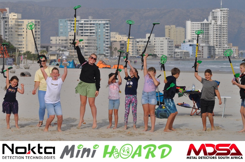 Family memories being made while metal detecting