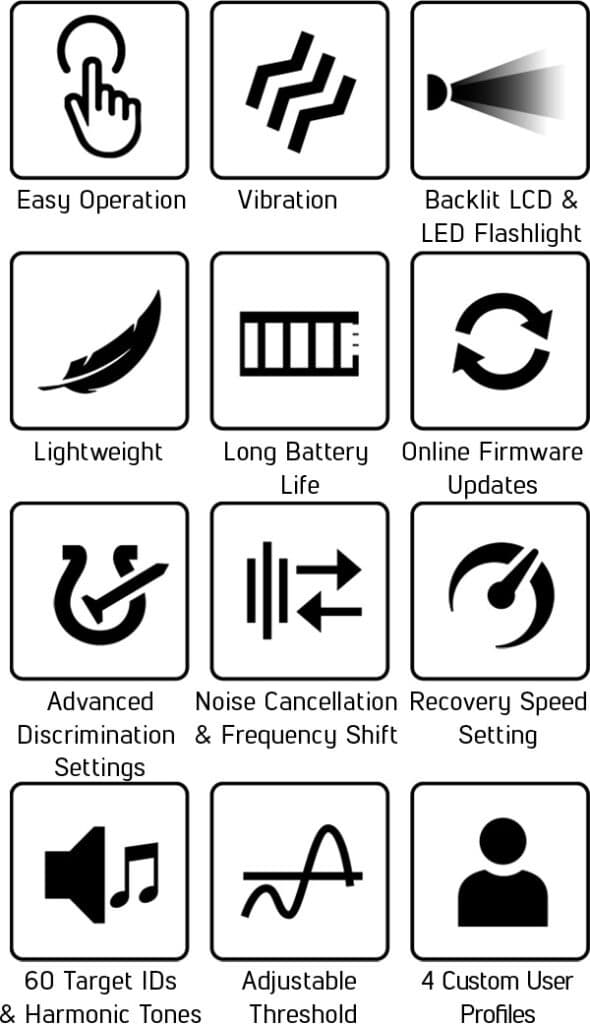 Nokta Legend Metal Detector | Features