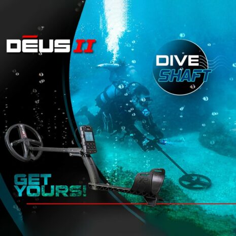 XP DEUS 2 Dive Shaft - Dive Detecting XP DEUS 2 Dive Shaft - Dive Detecting