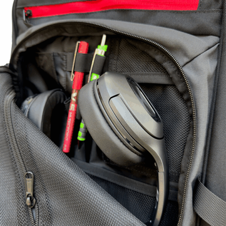 Nokta DetectoBag Backpack - Inside Accessory Compartment Nokta DetectoBag Backpack - Inside Accessory Compartment