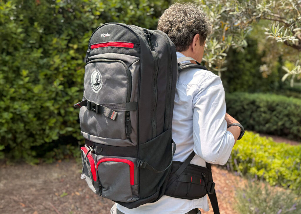 Nokta DetectoBag Backpack - Lifestyle On Back