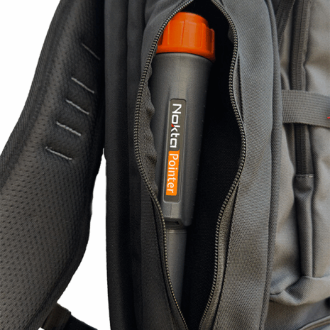 Nokta DetectoBag Backpack - Side Pocket with Pointer Nokta DetectoBag Backpack - Side Pocket with Pointer