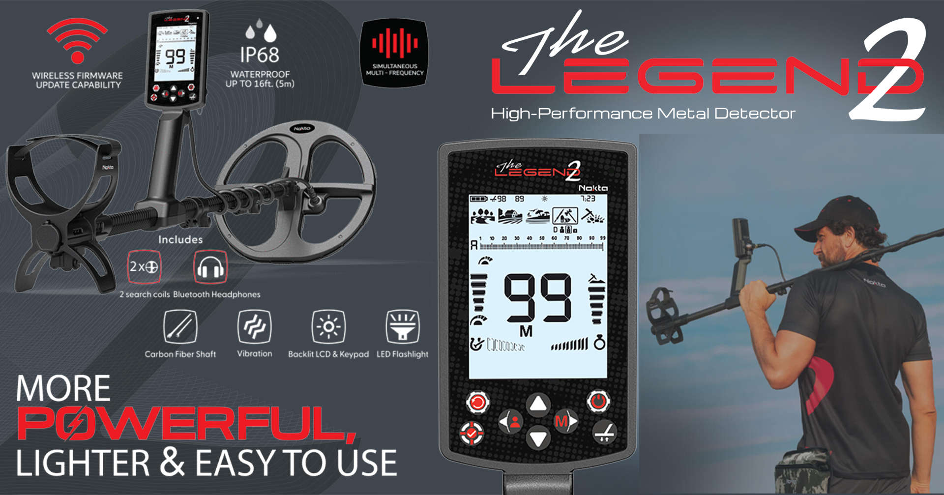 Nokta Legend 2 SMF Metal Detector - Banner