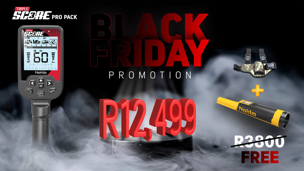 Metal Detectors South Africa 1 Black Friday Sale on Nokta Triple Score Metal Detector