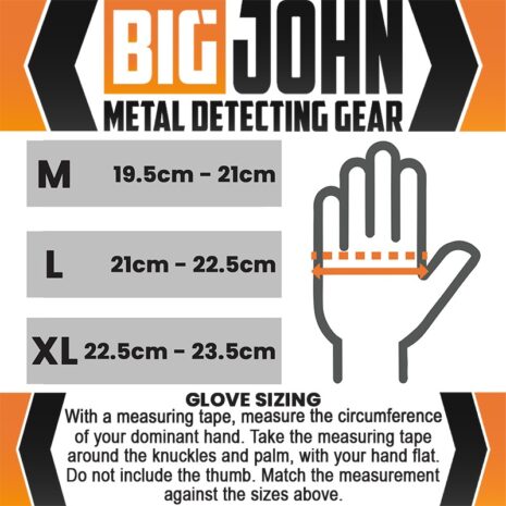 BIG John Metal Detecting Gloves BIG John Metal Detecting Gloves