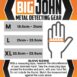 BIG John Metal Detecting Gloves