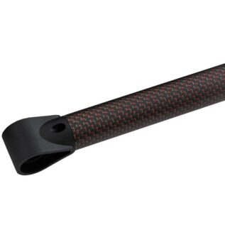 Detect-Ed Equinox Carbon Fiber Lower Shaft - Red-Belly Black